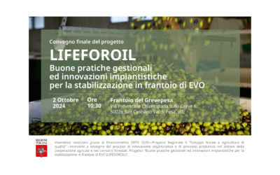 LifeForOil, un progetto che porta innovazione nella produzione di olio in Toscana